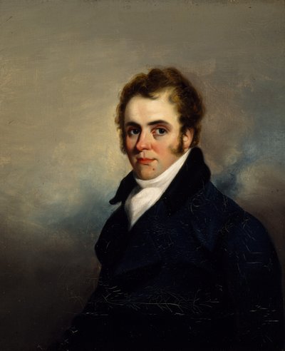 Portrét gentlemana, bez data od George circle of Chinnery