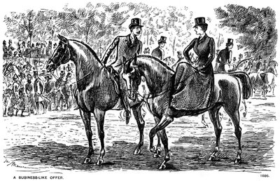 Obchodní nabídka, 1886 1891 od George du Maurier