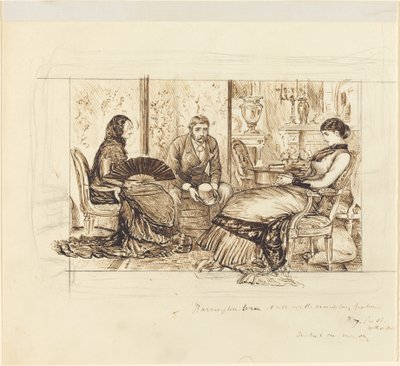 "Barrington to všechno nesl s příkladnou trpělivostí" od George du Maurier