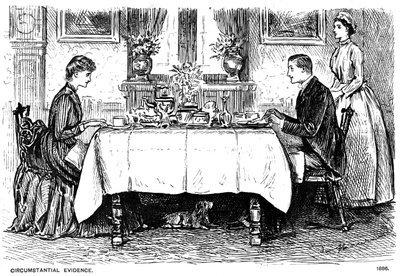 Nepřímé důkazy, 1886 1891 od George du Maurier