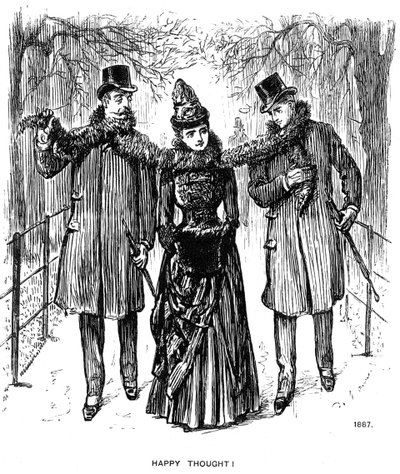 Happy Thought!, 1887 1891. od George du Maurier