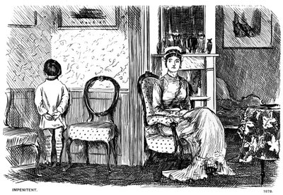 Netrpělivý, 1878 1891 od George du Maurier