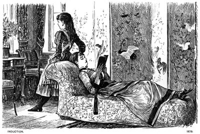 Indukce, 1878 1891. od George du Maurier