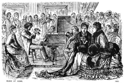 Hudba doma, 1885 1891. od George du Maurier