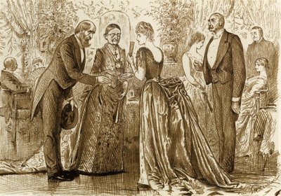 Věci, které by si člověk přál vyjádřit jinak, c.1880 od George du Maurier