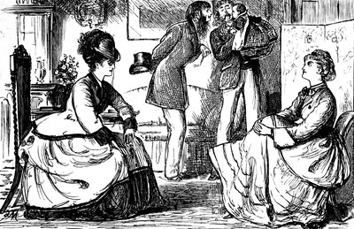 Anglické páry vyšší třídy od George du Maurier