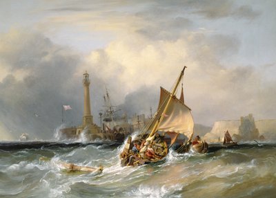 Lugger vchází do Margate od George the Elder Chambers