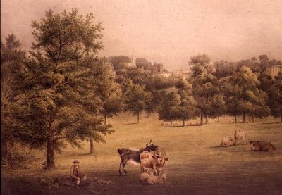Harrow-on-the-Hill od George the Younger Barret