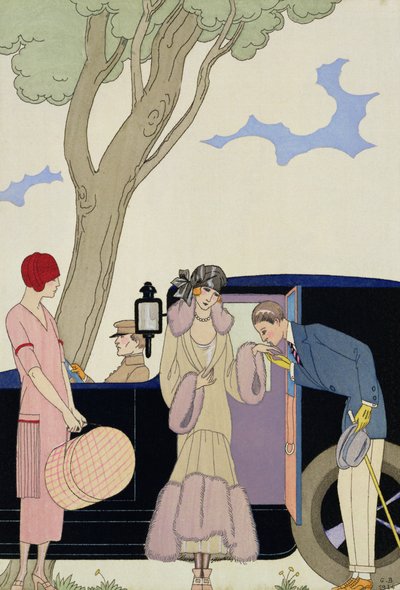 Závist od Georges (after) Barbier