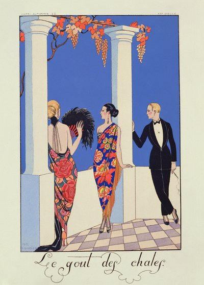 Chuť šálů od Georges (after) Barbier