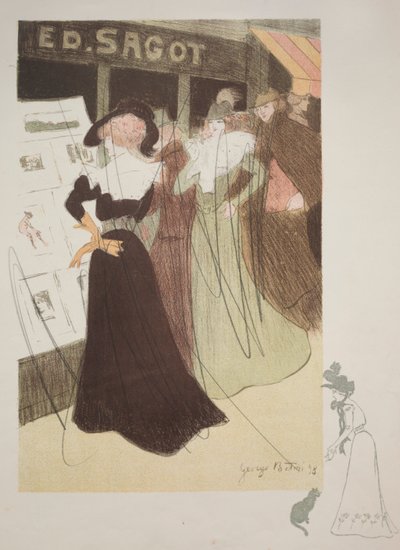 Sagotova galerie, 1898. od Georges Alfred Bottini