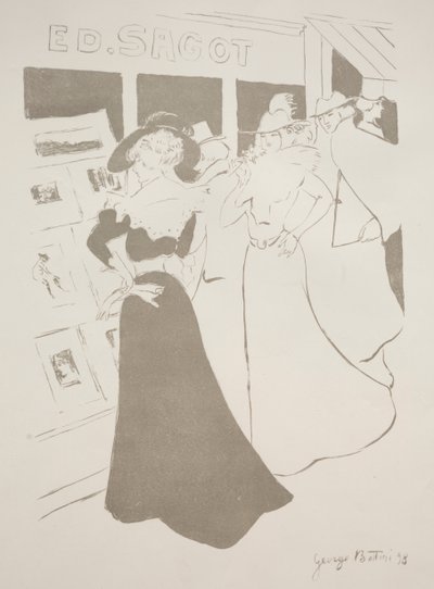 Galerie Sagots, 1898. od Georges Alfred Bottini