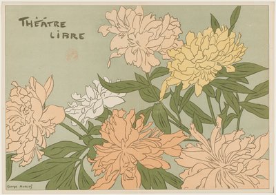 "Myrane" a "Les Chapons" (program pro Théâtre Libre) od Georges Auriol