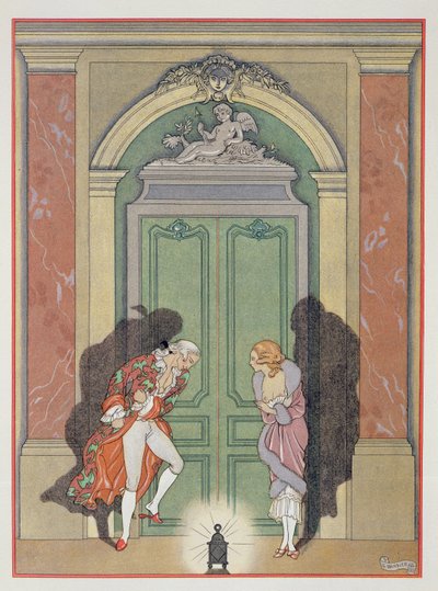 A Couple in Candlelight, ilustrace z 