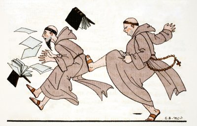 Být pronásledován opatem od Georges Barbier