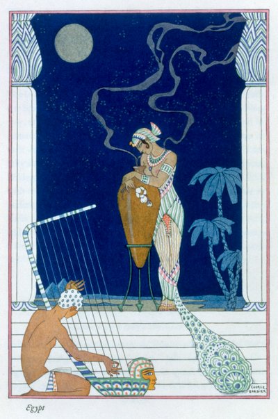 "Egypt", 1912 od Georges Barbier