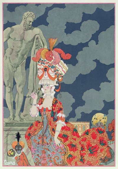 Móda na vrcholu od Georges Barbier