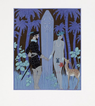 Pocahontas, princezna (Pocahontas, princezna) od Georges Barbier