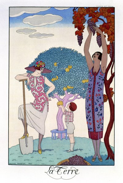 Země od Georges Barbier