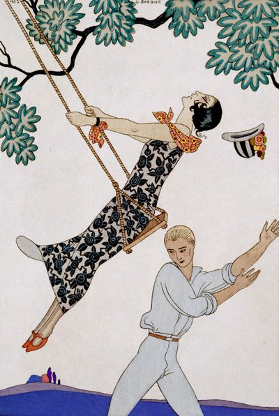 Houpačka od Georges Barbier