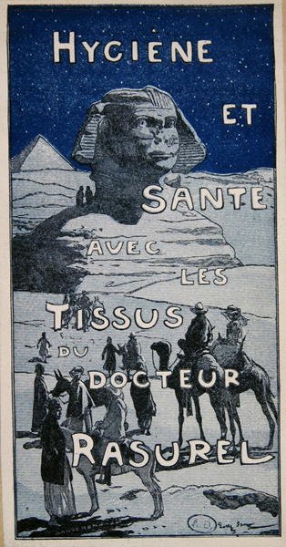 Reklama na obvazy doktora Rasurela od Georges Bertin Scott