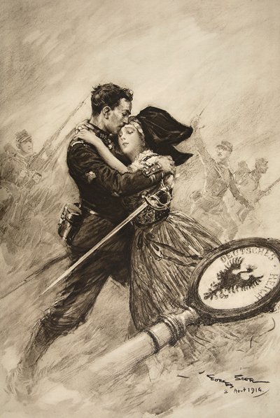 Pro lásku a vlast, 1914 od Georges Bertin Scott