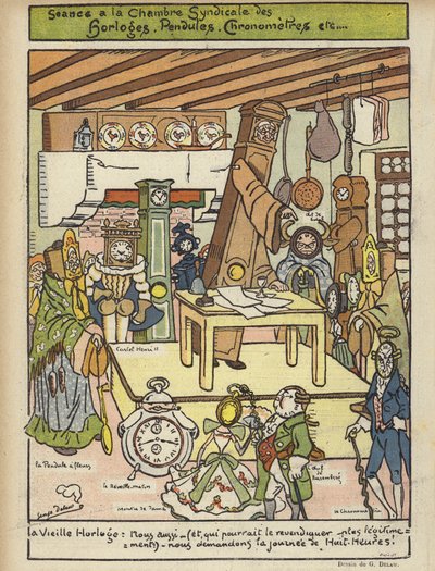 Ilustrace pro Le Rire od Georges Delaw
