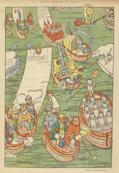Ilustrace pro Le Rire od Georges Delaw