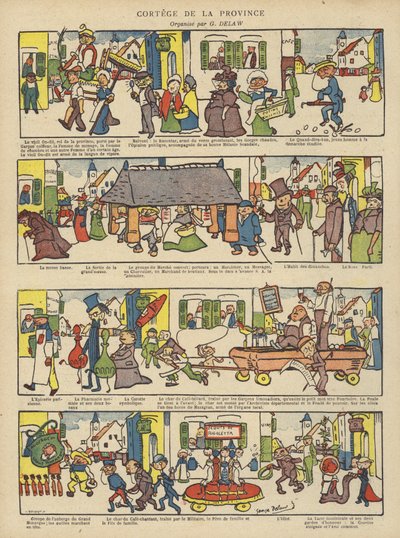 Ilustrace pro Le Rire od Georges Delaw