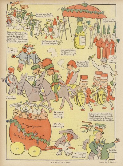 Ilustrace pro Le Rire od Georges Delaw