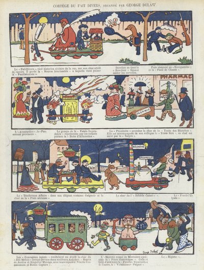Ilustrace pro Le Rire od Georges Delaw