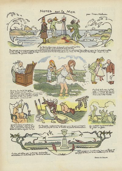 Ilustrace pro Le Rire od Georges Delaw