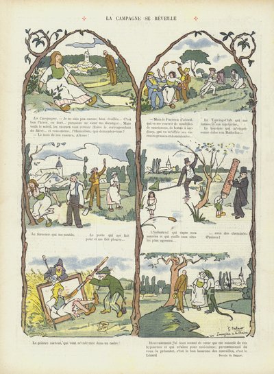 Ilustrace pro Le Rire od Georges Delaw