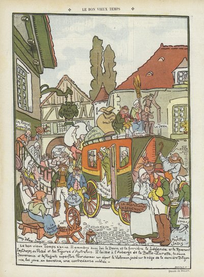 Ilustrace pro Le Rire od Georges Delaw