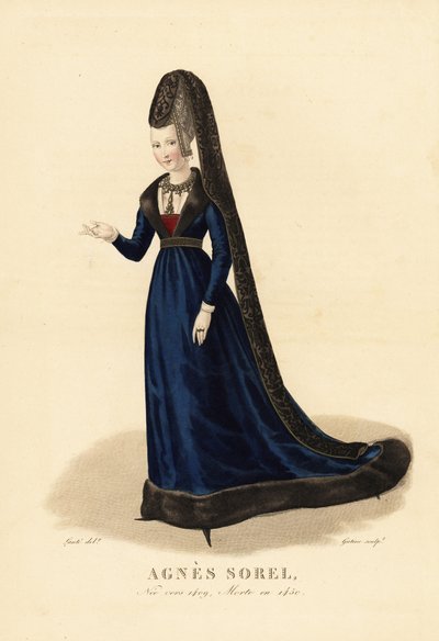 Agnes Sorel od Georges Jacques Gatine