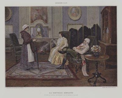 Nový sluha od Georges Jules Auguste Cain