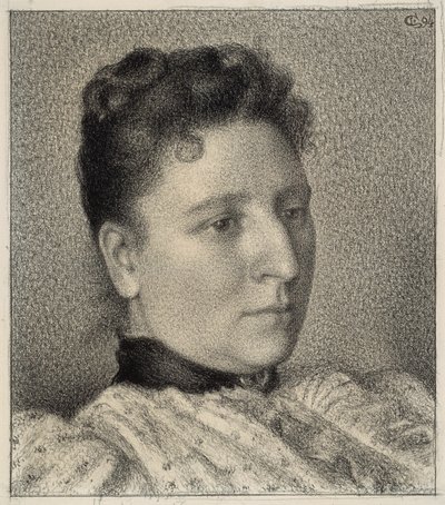Portrait of Anna Boch od Georges Lemmen