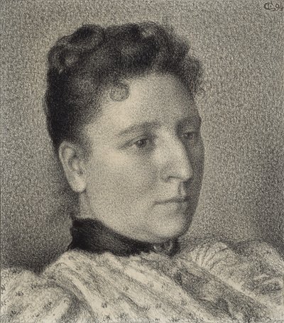 Portrét Anny Bochové, 1894 od Georges Lemmen