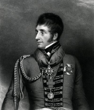 Generálmajor Ctihodný sir William Ponsonby, 1817 od Georges Maile