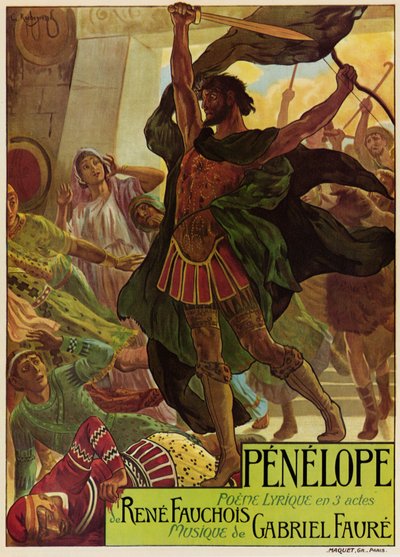 Opera Gabriela Faurého od Georges Marie Rochegrosse