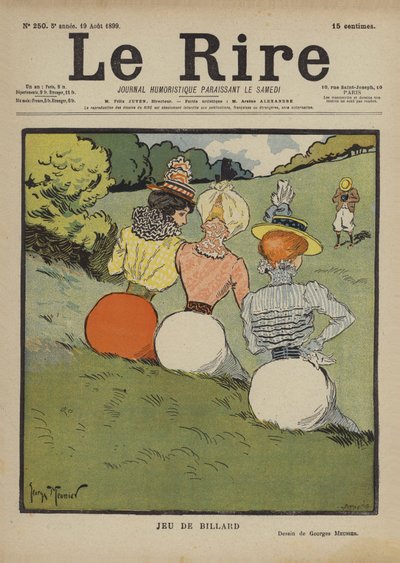 Ilustrace pro Le Rire od Georges Meunier