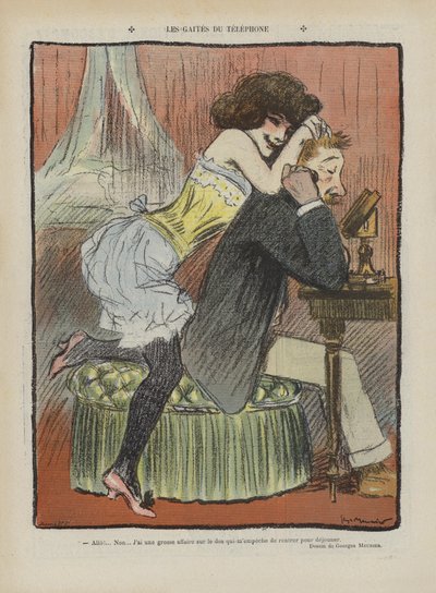 Ilustrace pro Le Rire od Georges Meunier
