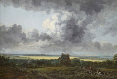 Francouzsky: Paysage, environs de Chartres od Georges Michel