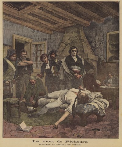 Smrt Pichegru od Georges Moreau de Tours