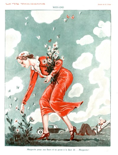Víkend, ilustrace z 