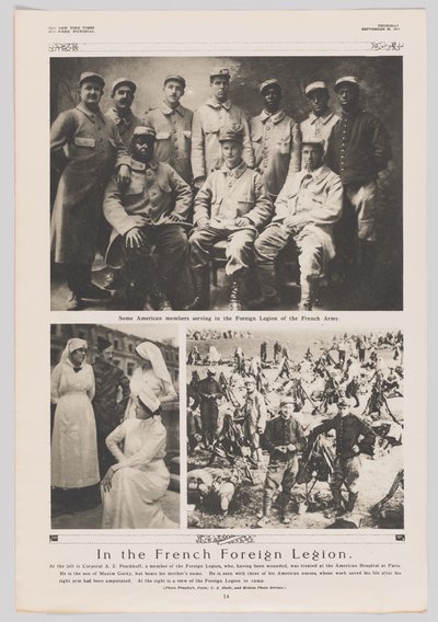 Ve francouzské cizinecké legii, 30. září 1915 od Georges Penabert
