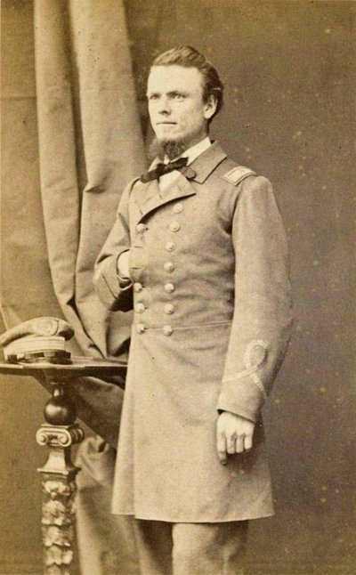 Poručík John Grimball (1840-1922) z C.S.S. Shenandoah, námořnictvo Konfederace (A) od Georges Penabert