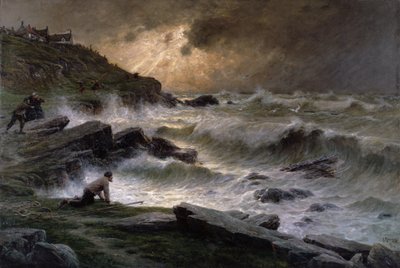 Záškodníci u pobřeží Bretaně, 1911 od Georges Philibert Charles Maroniez