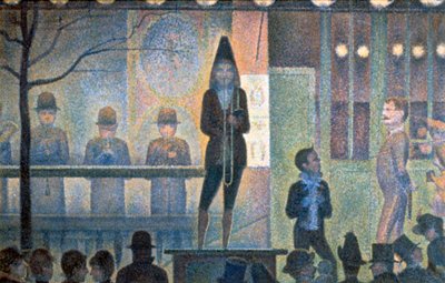 Circus Sideshow, 1887-1888 od Georges Pierre Seurat