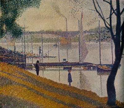 Most Courbevoie, 1886 od Georges Pierre Seurat